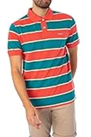 GANT Stripe Pique SS Polo, , S