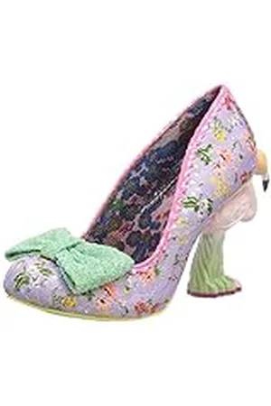 Irregular Choice Oregelbunden val kvinnors rodnande fågel hovstol sko, , 40 EU