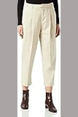 JACK & JONES JJXX Dam JXLYKKE avslappnade HW chinos byxor NOOS chinos byxor krämfärgade, 28, , 28