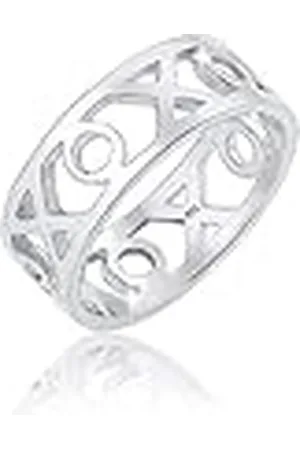 Elli Kvinnors 925 sterling Blogger Trend Ring, 58