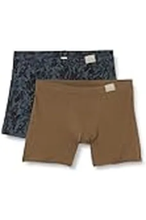 Sloggi Män Män GO Natural C2P Holiday Short, Violet-Dark Combination, S, Violett – mörk kombination, S