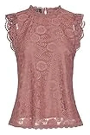 Pieces® Damer Pcolline Sl Lace Top Noos Bc spetstopp, , S