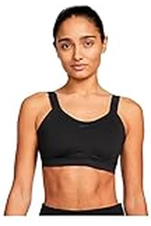 Nike Df Alpha Sport-BH svart/svart/Dk rökgrå/Dk S XL/C