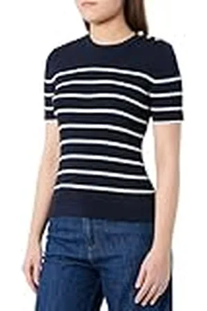 GANT Ribbad Breton C-hals, , S