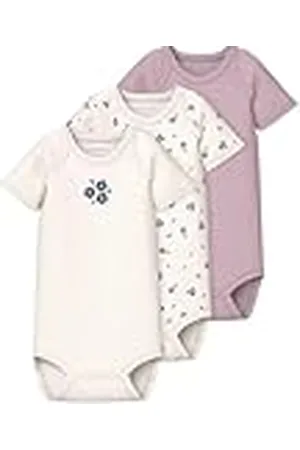 NAME IT Namn it baby dam Nbfbody 3P Ss Flower Noos, Numeric_62 (förpackning med 3), , numeric_62