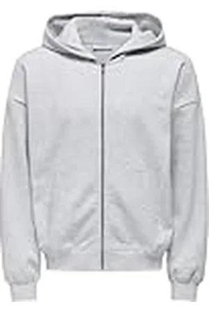 Only & Sons Onsturner VTG huvtröja med dragkedja sweat Cbo Noos, , XL