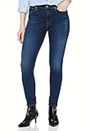 7 for all Mankind Dam Hw Skinny Crop Jeans, , 29