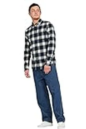 Volcom Caden flanell rutig skjorta långärmad knapp botten herr, , XS