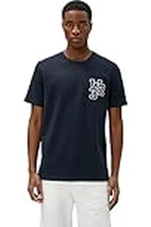 Koton Män Varsity T-shirt broderad crew neck kortärmad, , XXL