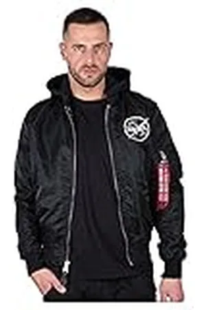 Alpha Industries MA-1 LW HD NASA Glow Rev. bomberjacka för män