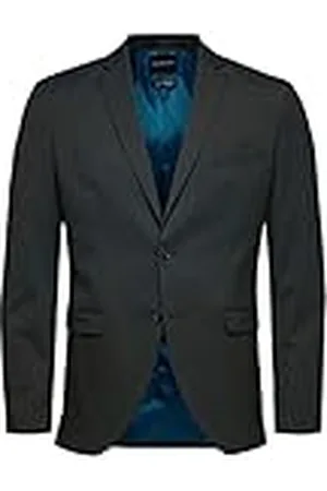 SELECTED Herr Slhslim-mylologan grön blazer B Noos kostymjackor, , 54