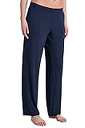Schiesser Damen Schlafhose lang Lounge Marleneschnitt Modal - Mix + Relax