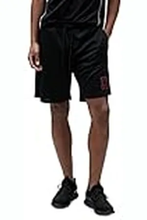 Koton Herr sport slogan tryckt dragsko ficka detaljerade shorts, , M