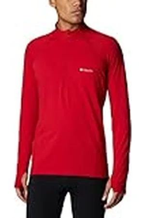 Columbia Medelvikt, stretchig, långärmad halvlång dragkedja vandringströja, , L, , L