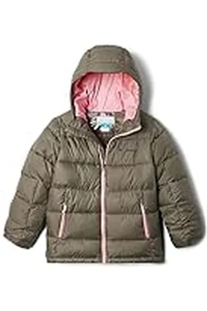Columbia Pike Lake II Hooded Jacket Unisex Jacka, Stone Green, 164