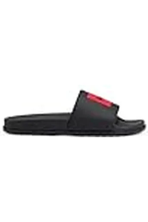 HUGO BOSS Herr Match it Slip-on Slides med röd logotyp etikettstorlek, , 39 EU