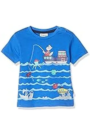 Salt & Pepper Salt & Pepper baby pojkar med maritimtryck t-shirt