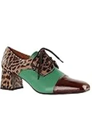 Chie Mihara Dam VOICE39,5 pump, brun, sand, grön, 39,5 EU, , 39.5 EU