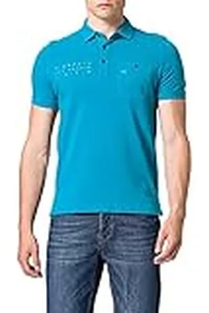 Camel Active Herr 4094615P08 pikétröja, Blå , S