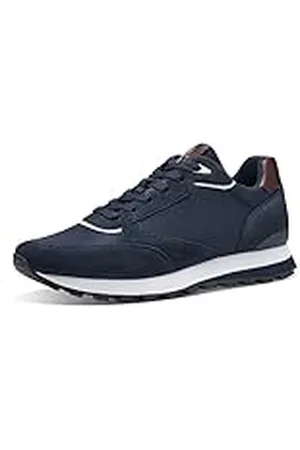 Marco Tozzi Män 2-13604-41 sneakers, Marinblå kam, 43 EU