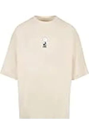 Merchcode Peanuts T-shirt för män – Charlie Brown Huge Tee, överdimensionerad passform, bomull 100 percent, 5XL, , 5XL
