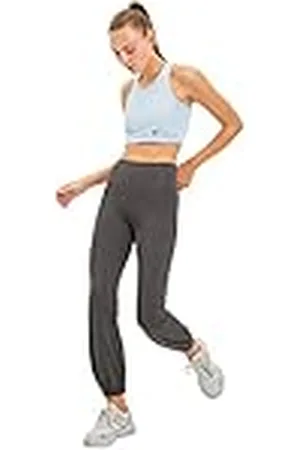 Trendyol Sportkläder för kvinnor normal midja elastisk manschett joggingbyxor träningsbyxor, , S