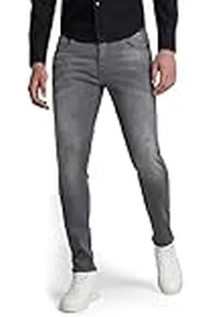 G-Star RAW Revend Skinny Jeans herr Jeans, Ljus åldrad förstöring 6132-1243, 32W / 30L