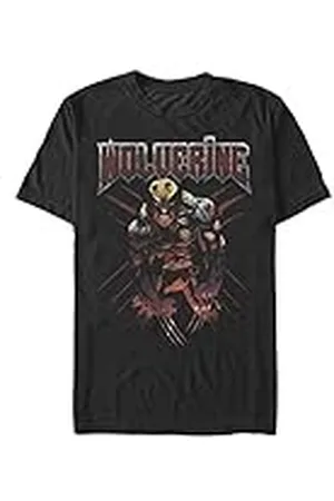 Marvel Unisex X-Men-Sick Wolverine ekologisk kortärmad t-shirt, , XXL, , XXL