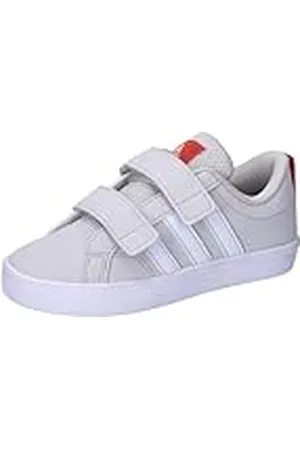 adidas Unisex barn Vs Pace 2.0 krok och ögla skor, Greyone molnvit beskuren, 34 EU