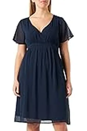 Noppies Maternity Aden kortärmad klänning för kvinnor, Peacoat-P590, S, , 36