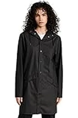 Rains Lång jacka – vattentät jacka för män och kvinnor – vindtät lätt rock unisex, 2 års produktgaranti, , XL