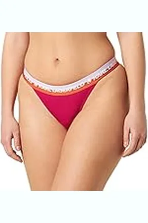 Karl Lagerfeld Dam Logo Ribbed Brazilian, , XL