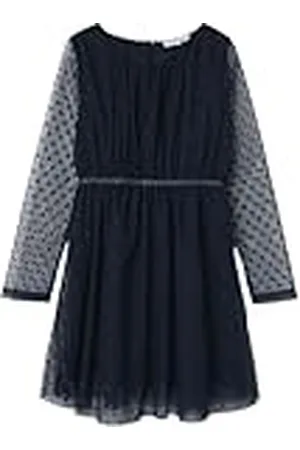 NAME IT Flicka Nkfvabos Ls Dress Noos nattkläder set, , 104