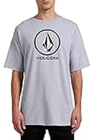 Volcom Herr Crisp Stone kortärmad t-shirt med enkel passform