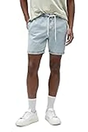 Koton Herr denim shorts dragsko ficka detaljerad bomull, , 30