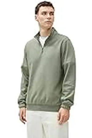 Koton Män basic sweat halv dragkedja hög hals långärmad, , M