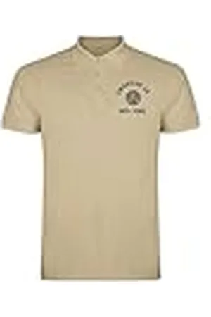 American College Pikétröjor sport andas tryckta kläder unisex barn pojkar och flickor casual modell ACPLW4 beige 12 år, , 12 �r