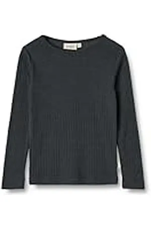 WHEAT Unisex barn merino ull silke långärmad Alfie Oeko-tex T-shirt, , 116