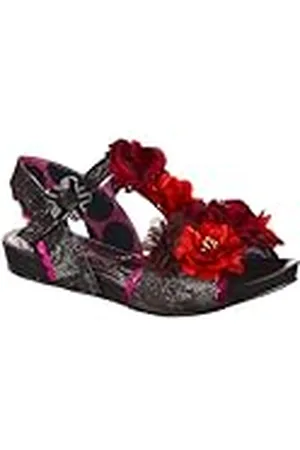 Irregular Choice Oregelbundet val blommande skönhetstyg/PU 43, , 43 EU
