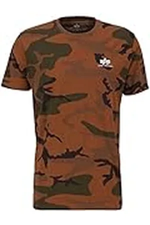 Alpha Industries Backprint T Camo T-shirt för män