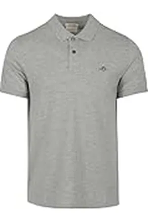 GANT Reg Shield Ss Pique pikétröja för män, , 3XL