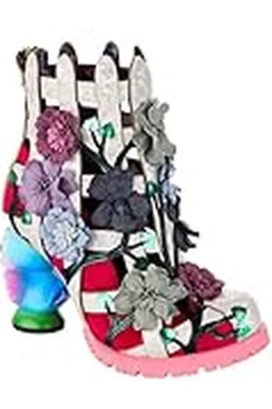 Irregular Choice SS23 trädgårdsstaket, stövlar, röd, UK 6 (EUR 39), , 39 EU