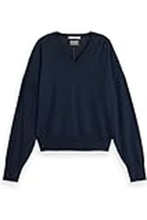 Scotch&Soda Dam Core V-hals avslappnad tröja tröja, , L