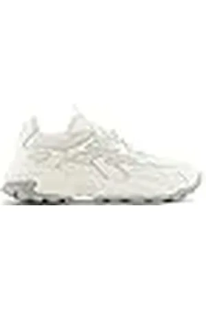 Armani Exchange Syntetiska tyginsatser för män, liten sidologotyp, tjocka sneakers, , 44 EU