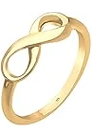 Elli Ring dam oändlighet i 925 sterlingsilver, 54, Silver, Diamant