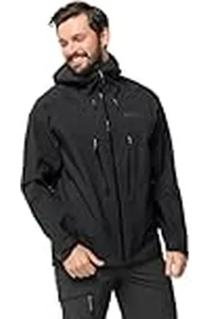 Jack Wolfskin Kammweg-jacka för män, Phantom, 3XL, , 3XL