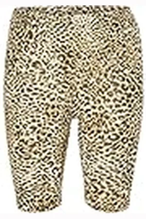 Kaffe Dam biker jersey shorts leggings tryck, , XL