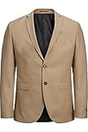 JACK & JONES Herr Jprsolaris Noos Blazer, Curds & Whey/passform: supersmal passform, 50