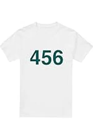 Squid Game – spelare 456 unisex t-shirt, vit, X-Large, , XL