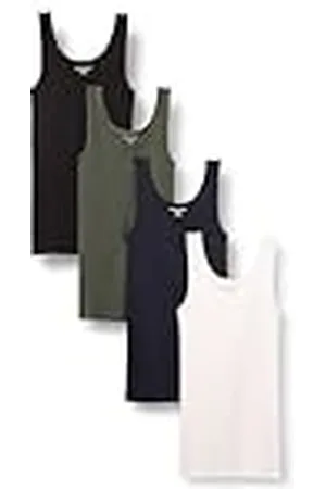 Amazon Dam Slim-Fit Tank, 4-pack, , X-Small